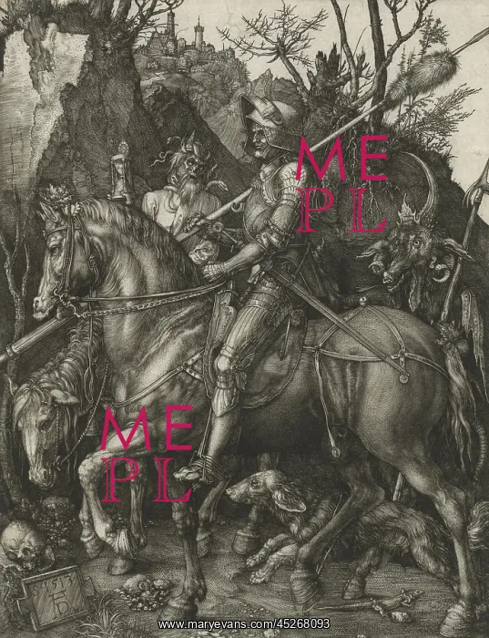  : Rider, Death and the Devil, by Albrecht Durer