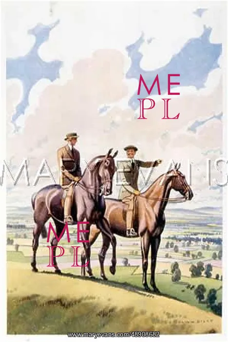 : TWO RIDERS ON HILL : TWO RIDERS ON HILL