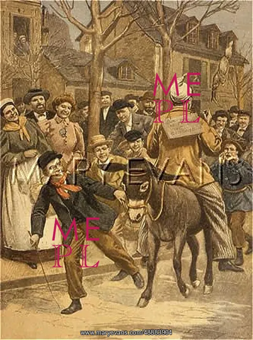 : RIDING AN ASS : RIDING AN ASS