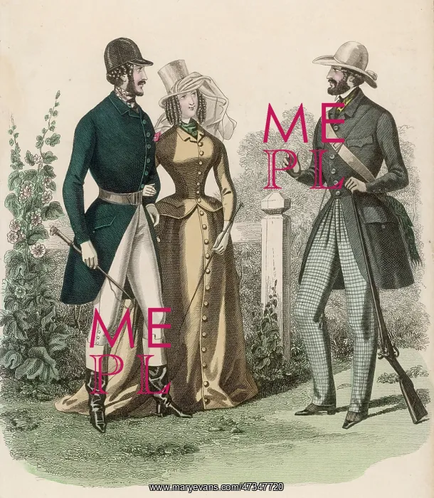 : Riding Dress 1841 : Riding Dress 1841