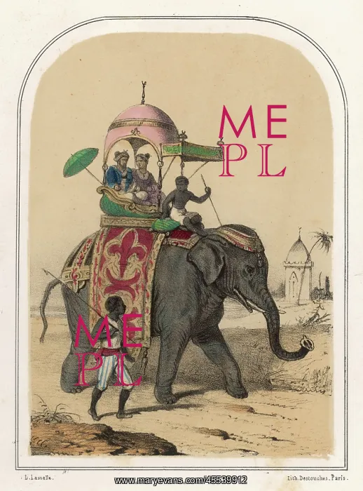  : Riding Elephant - Lassalle