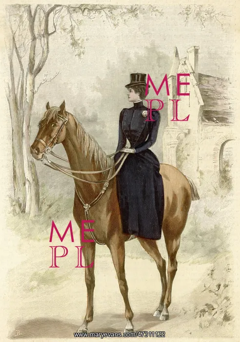: Riding Habit 1899 : Riding Habit 1899