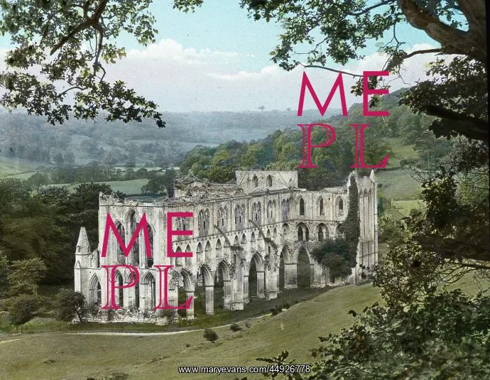 : Rievaulx Abbey, North Yorkshire, England : Rievaulx Abbey, North Yorkshire, England