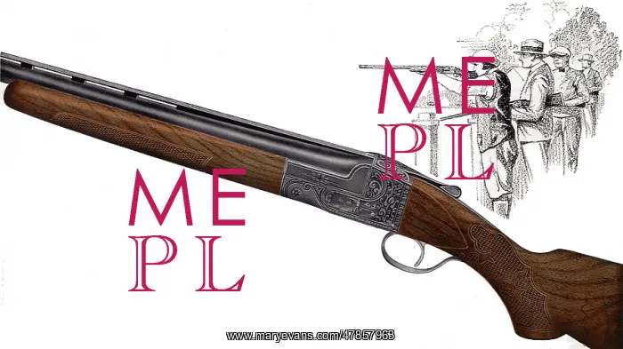 : Rifle with Engraving : Rifle with Engraving