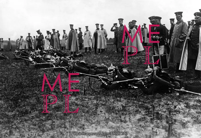 : Riflemen at practice, 1911 : Riflemen at practice, 1911