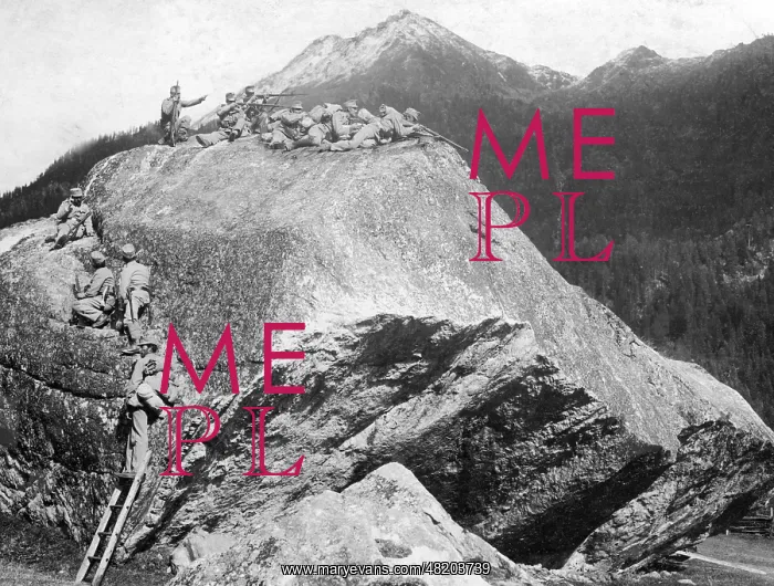 : Riflemen in Tyrol, 1915 : Riflemen in Tyrol, 1915