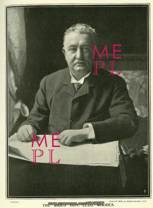  : The Right Honourable Cecil Rhodes