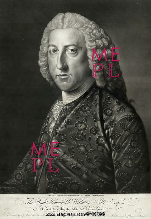  : The Right Honourable William Pitt, Esqr