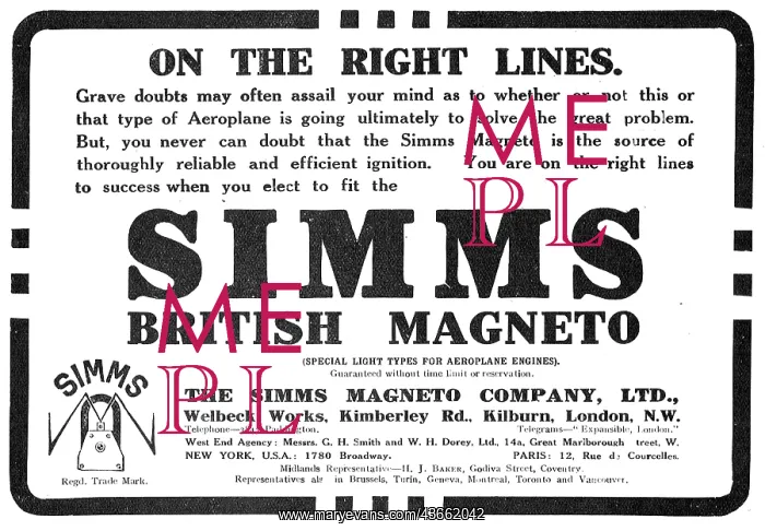 : Get On The Right Lines With Simms Aero Engine Magneto : Get On The Right Lines With Simms Aero Engine Magneto