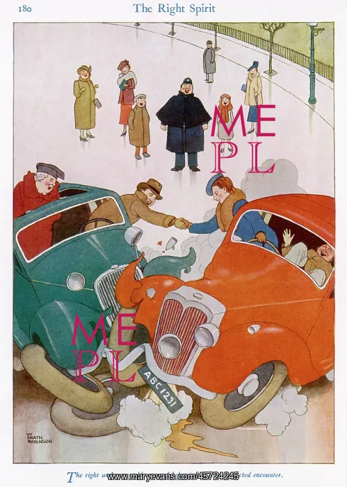 : The Right Spirit by William Heath Robinson : The Right Spirit by William Heath Robinson