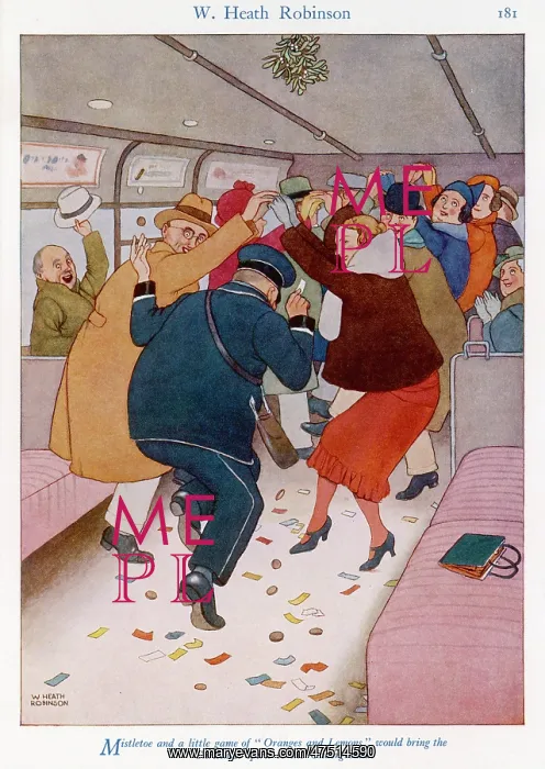 : The Right Spirit by William Heath Robinson : The Right Spirit by William Heath Robinson