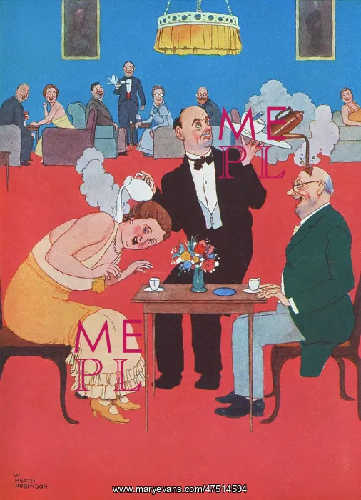 : The Right Spirit by William Heath Robinson : The Right Spirit by William Heath Robinson