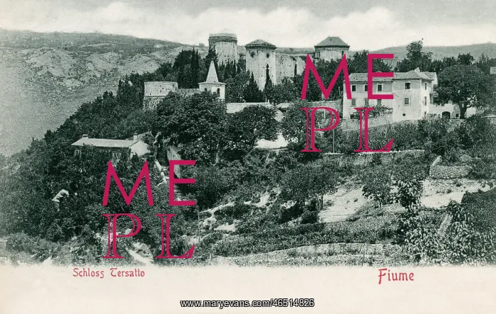 : Rijeka (Fiume) - Castle of Trsat