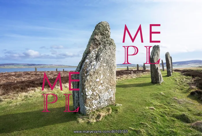 : Ring of Brodgar, Mainland, Orkney, Scotland : Ring of Brodgar, Mainland, Orkney, Scotland