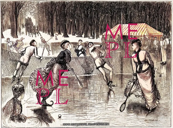 : Rink Tennis 1875 : Rink Tennis 1875