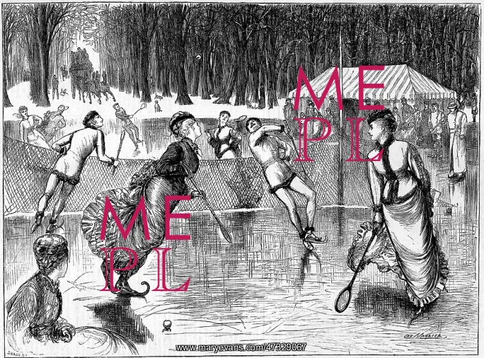 : Rink Tennis 1875 : Rink Tennis 1875