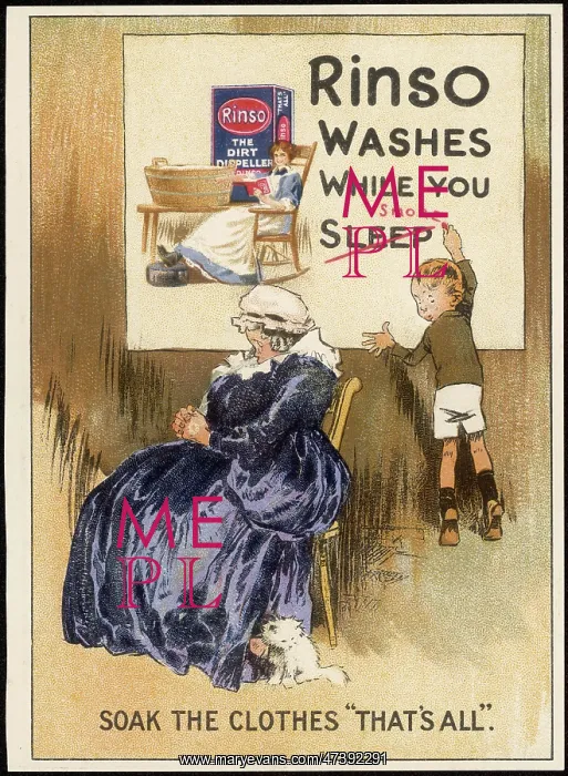 : RINSO ADVERT : RINSO ADVERT
