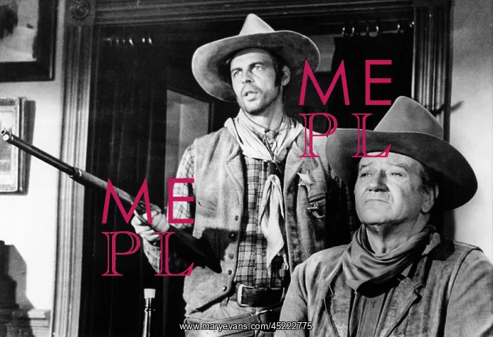 : RIO LOBO, George Plimpton, John Wayne, 1970.. ? : RIO LOBO, George Plimpton, John Wayne, 1970.. ?