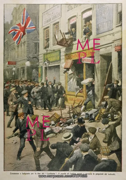 : RIOT AFTER LUSITANIA : RIOT AFTER LUSITANIA