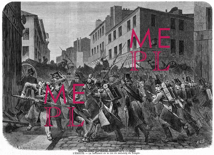 : RIOTING IN PARIS : RIOTING IN PARIS