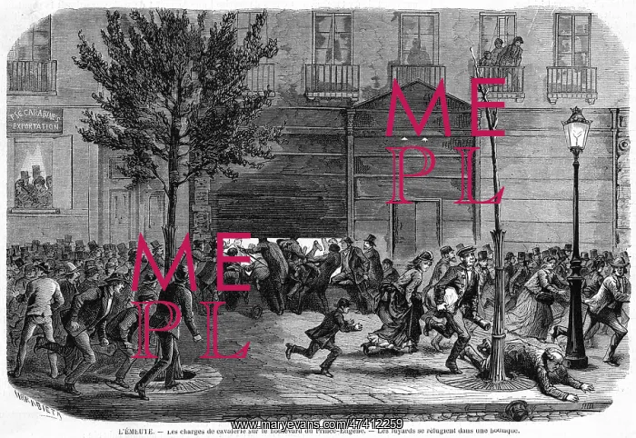 : RIOTING IN PARIS : RIOTING IN PARIS