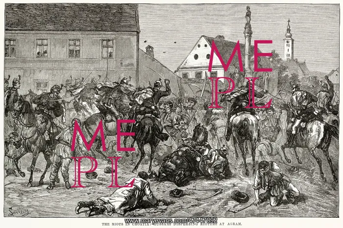: RIOTS IN CROATIA : RIOTS IN CROATIA