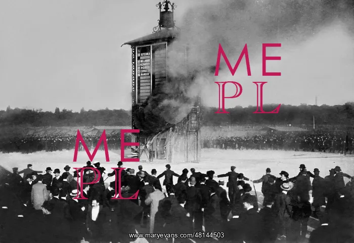 : Riots at the Longchamp racecourse, 1906 : Riots at the Longchamp racecourse, 1906