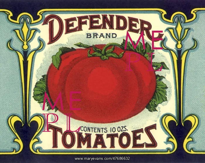  : Ripe Tomato Label