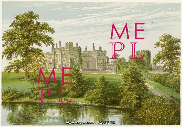  : RIPLEY CASTLE / YORKS / 1879