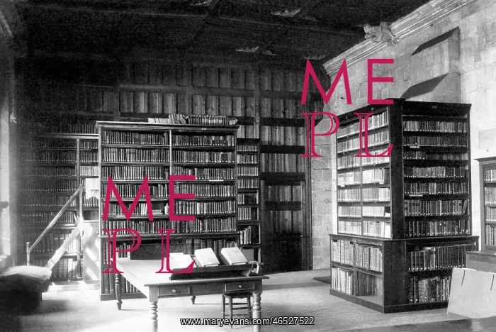  : Ripon, the Cathedral, the Library c1885