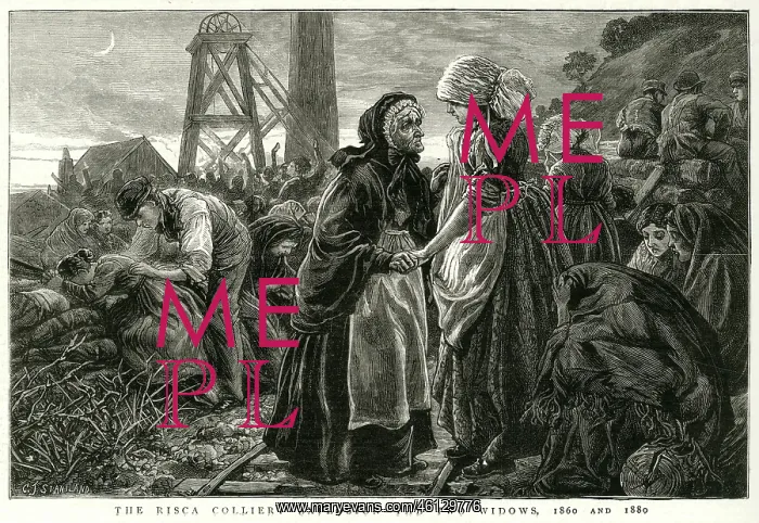 : Risca Colliery Explosion 1880 : Risca Colliery Explosion 1880