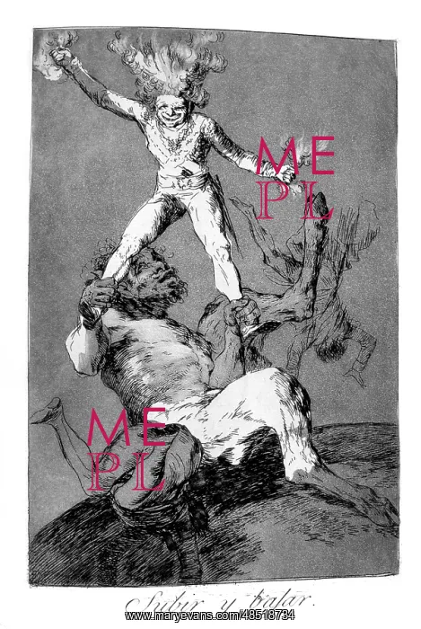 : To rise and to fall Artist: Francisco Goya : To rise and to fall Artist: Francisco Goya