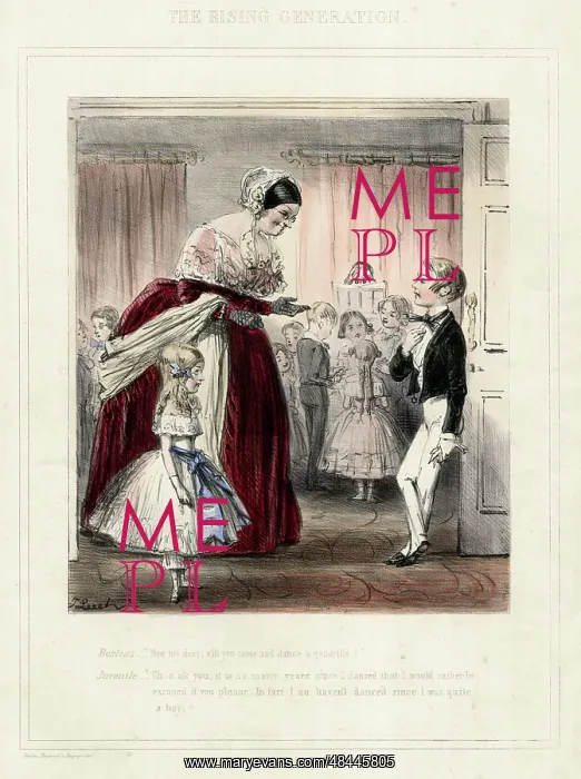 : The Rising Generation, by John Leech : The Rising Generation, by John Leech