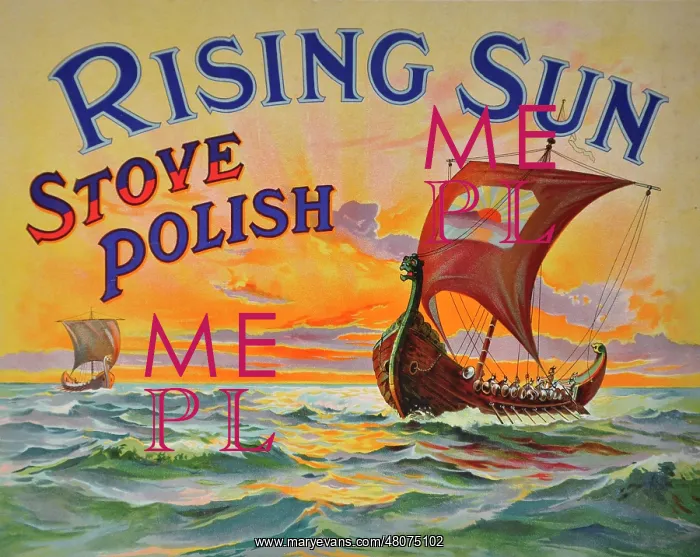 : Rising Sun stove polish : Rising Sun stove polish