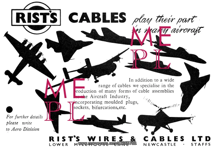 : Rist's Aircraft Wires & Cables : Rist's Aircraft Wires & Cables
