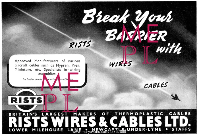 : Rists Aircraft Wires & Cables : Rists Aircraft Wires & Cables
