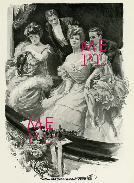  : Rivals at the theatre 1906