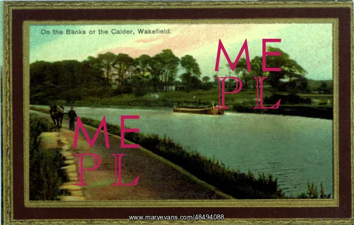 : River Calder, Wakefield, Yorkshire : River Calder, Wakefield, Yorkshire