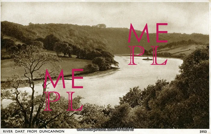 : River Dart from Duncannon, Stoke Gabriel, Devon : River Dart from Duncannon, Stoke Gabriel, Devon
