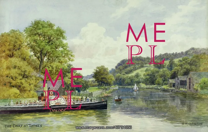 : River Dart at Totnes, Devon : River Dart at Totnes, Devon
