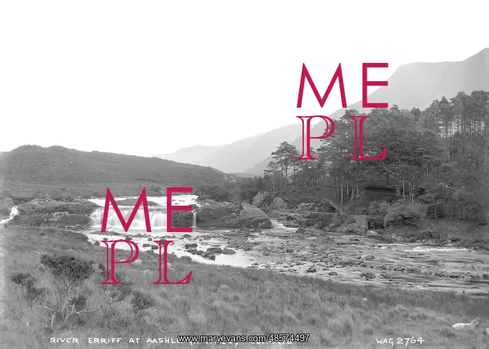 : River Erriff at Aashleagh Falls, Co. Mayo : River Erriff at Aashleagh Falls, Co. Mayo