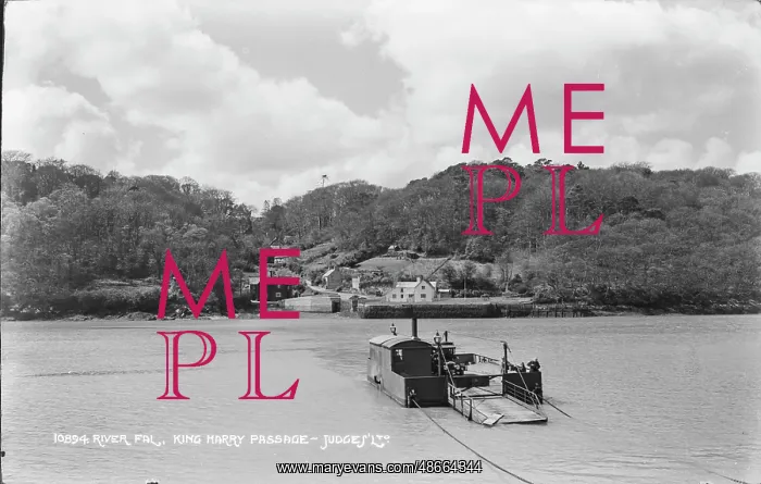 : River Fal at King Harry Passage : River Fal at King Harry Passage