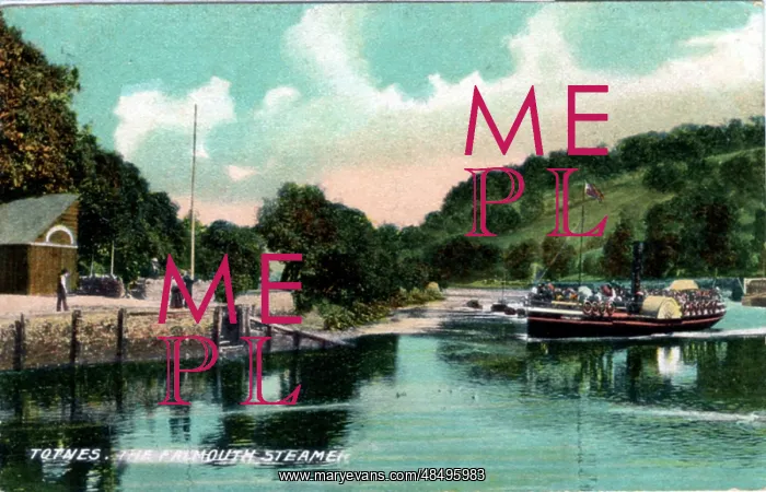 : River Fal, Totnes, Devon : River Fal, Totnes, Devon