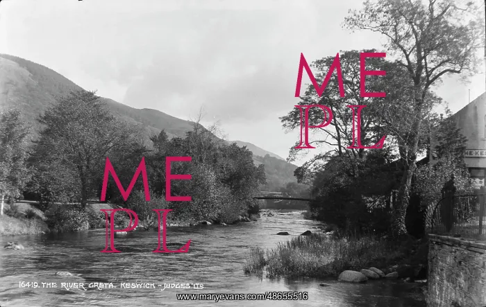 : The River Greta, Keswick : The River Greta, Keswick