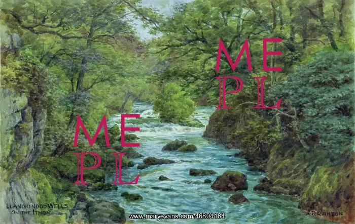 : On the River Ithon, Llandrindod Wells, Powys, Wales : On the River Ithon, Llandrindod Wells, Powys, Wales