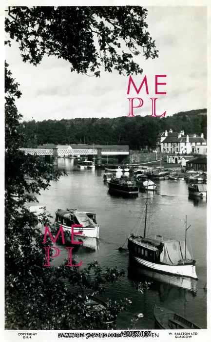 : The River Leven, Balloch, Dunbartonshire : The River Leven, Balloch, Dunbartonshire