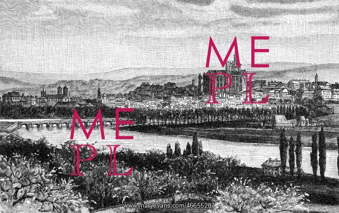 : River Moselle, Metz : River Moselle, Metz