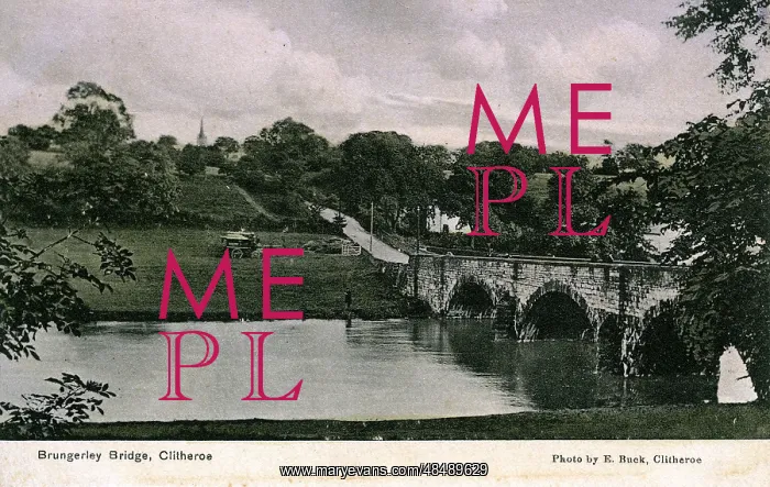 : The River Ribble, Brungerley Bridge, Lancashire : The River Ribble, Brungerley Bridge, Lancashire