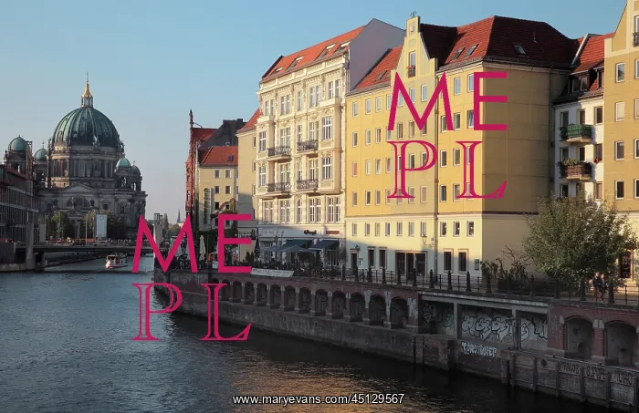 : River Spree and Berliner Dom, Berlin, Germany : River Spree and Berliner Dom, Berlin, Germany