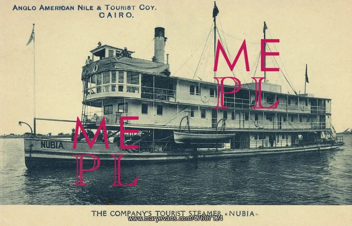 : River steamer Nubia, Cairo, Egypt : River steamer Nubia, Cairo, Egypt